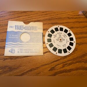 Vintage One View-Master Reel #318 Banff National Park, Alberta Canada